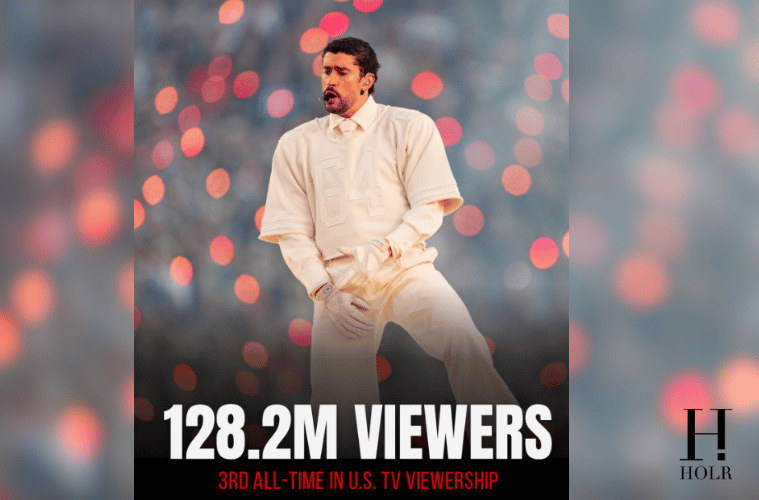 Bad Bunny Super Bowl Halftime Show Draws 128.2M Viewers –