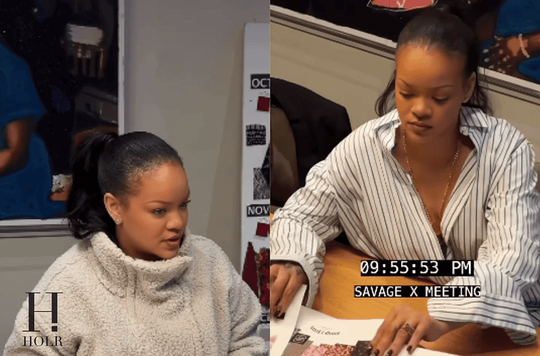 Rihanna Sparks New Music Buzz With Studio Reveal