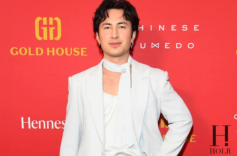 Hudson Williams Stuns in Sexy Lunar New Year Look
