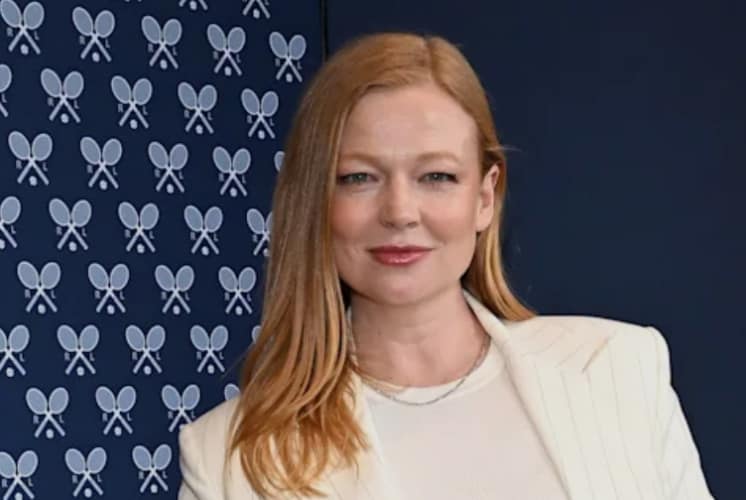 Sarah Snook stuns in Ralph Lauren at Australian Open finals