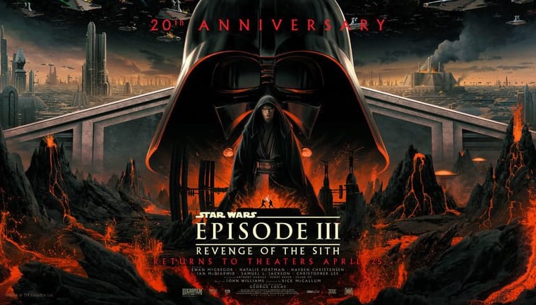 Revenge of the Sith Returns to Theaters for 20th Anniversary