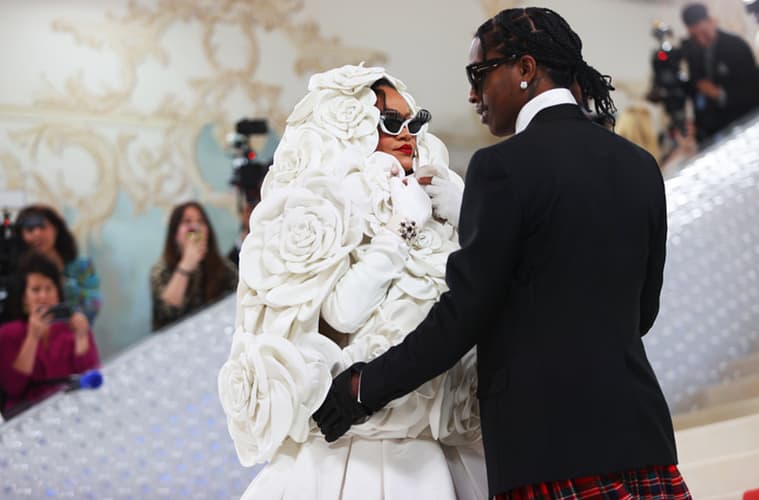 rihanna A$AP rocky met gala 2023