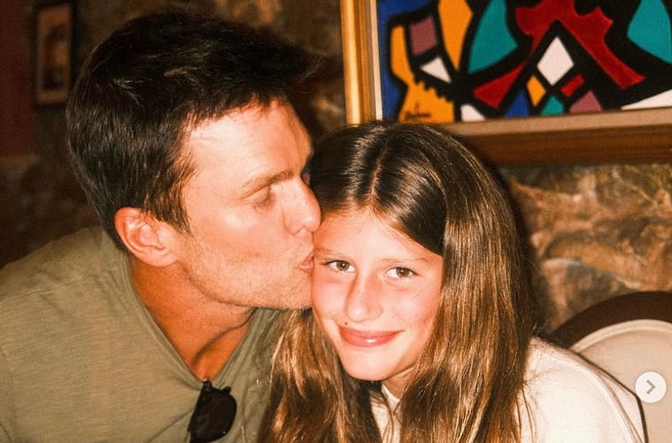 Tom Brady Brings Daughter Vivian to Paris Olympics