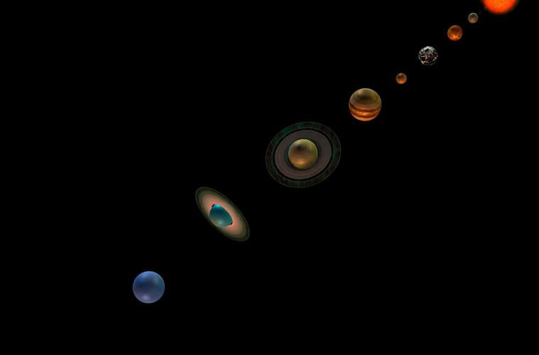 Did a Giant Object Warp the Solar System?