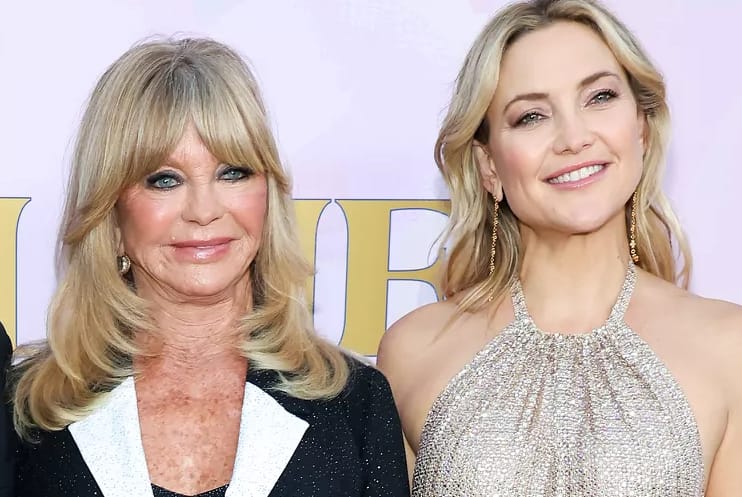 Kate Hudson says she and Goldie Hawn avoid acting talk –