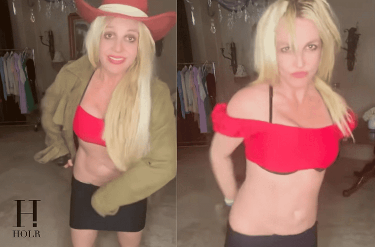 Britney Spears Dance Videos Stir Fans