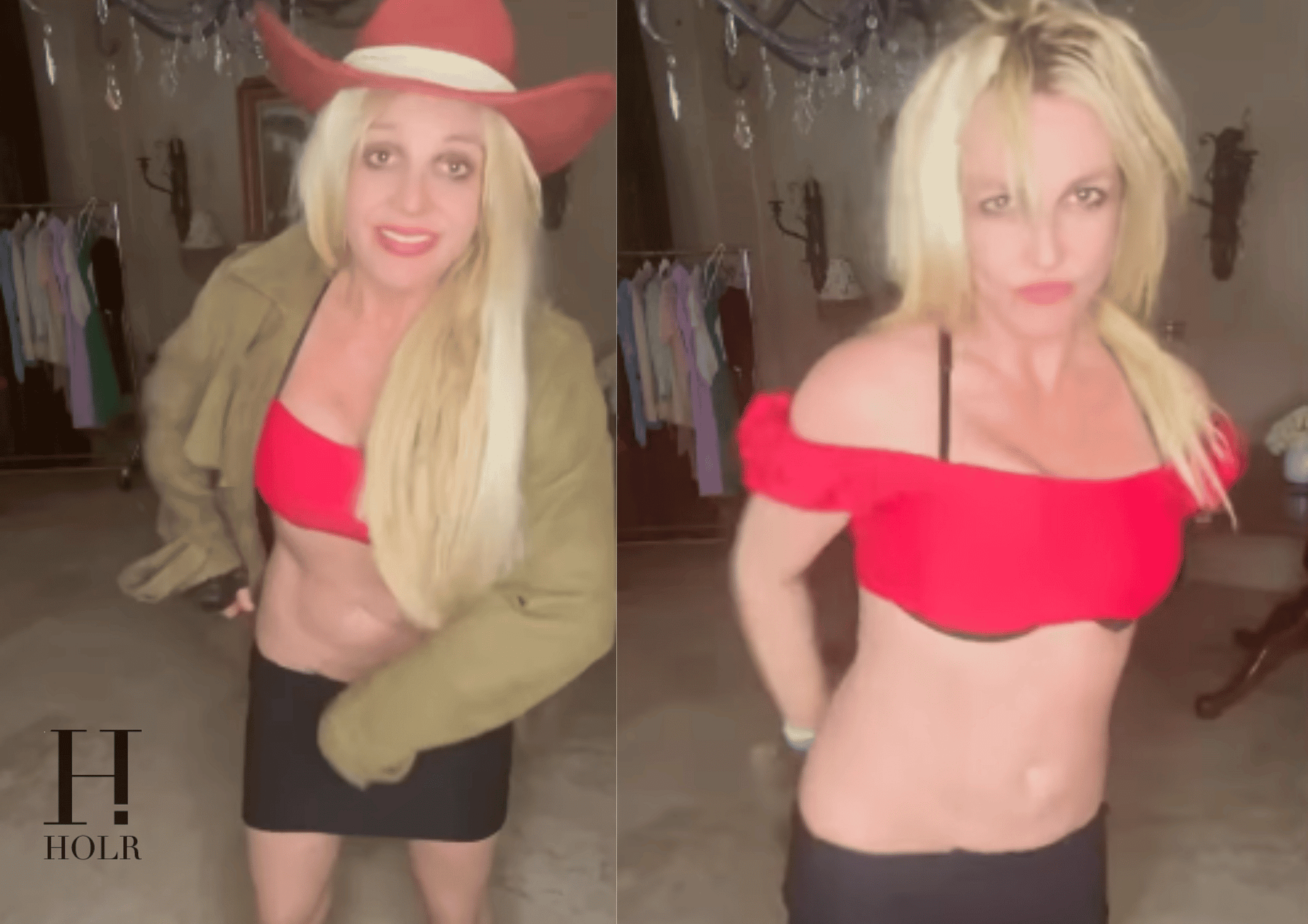Britney Spears Dance Videos Stir Fans –