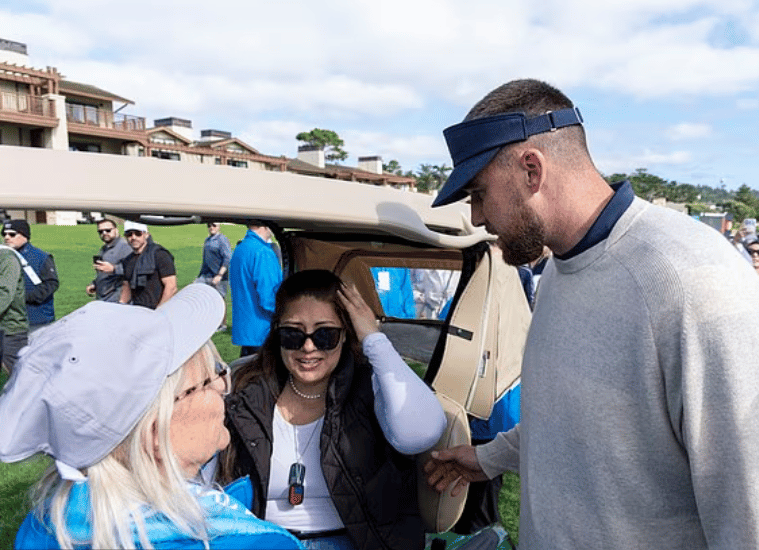 Travis Kelce Hits Spectator With Golf Ball at Pebble Beach Pro-Am –