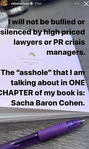 Rebel Wilson Sacha Baron Cohen