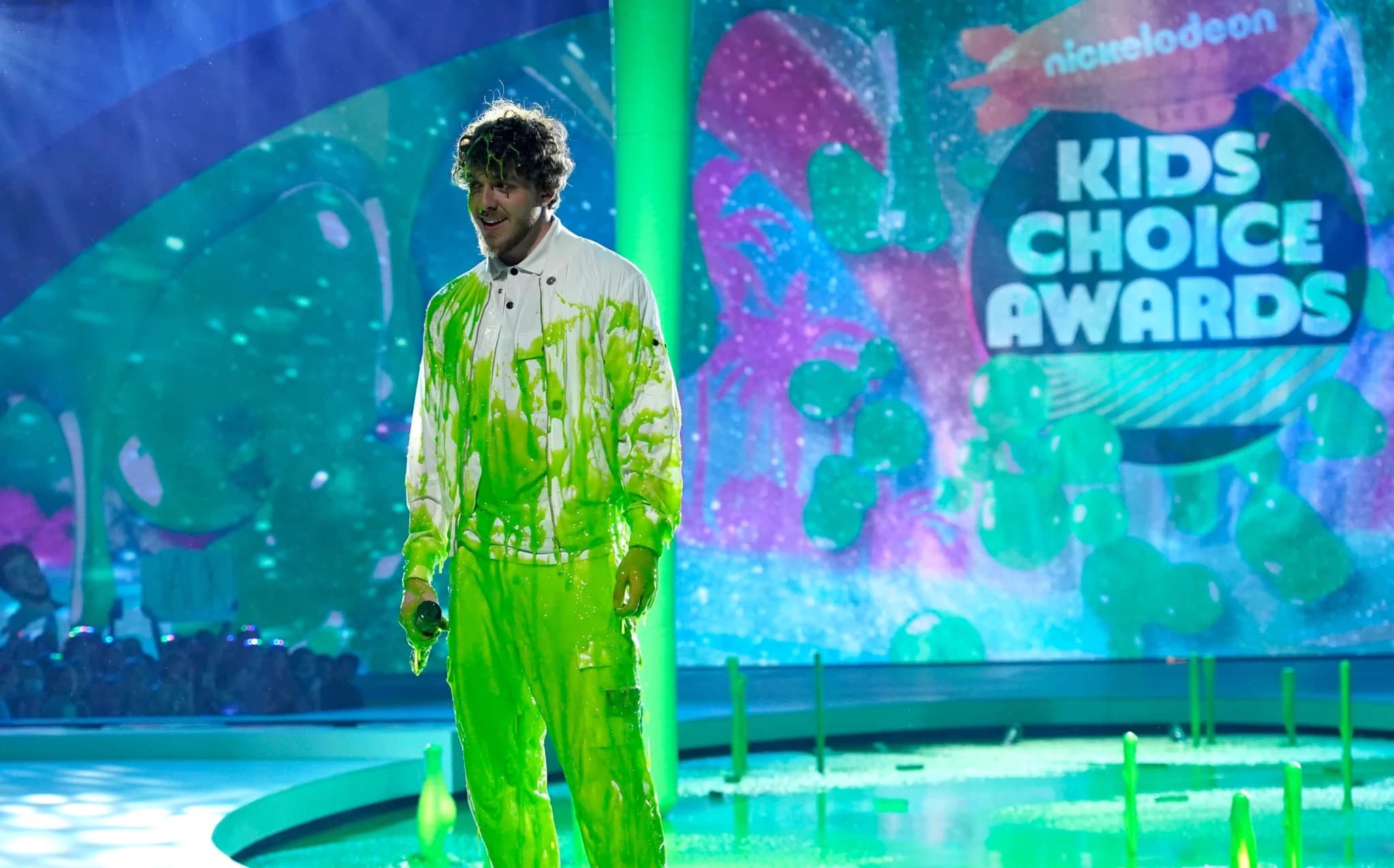 Jack Harlow at the Nickelodeon Kids Choice Awards.