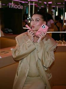 Hailey Bieber RHODE Blush and NYC Soho Pop-Up Shop
