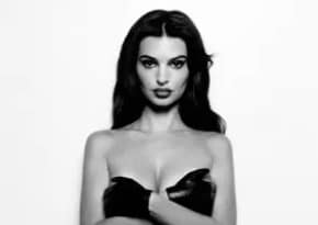 Emily Ratajkowski Stuns in $2,450 Gucci Belt for Beyond Noise Magazine