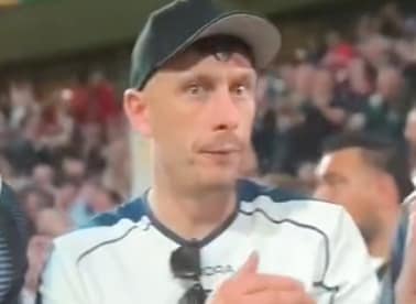 Baby Reindeer Richard Gadd Spotted Euros Scotland Switzerland Game