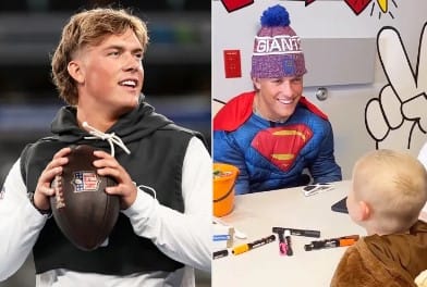 Jaxson Dart Becomes a Real-Life Superman for 5-Year-Old Cancer Patient