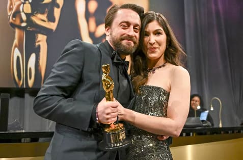 Kieran Culkin’s Oscars Speech Sparks ‘Baby Pact’ Joke from Wife