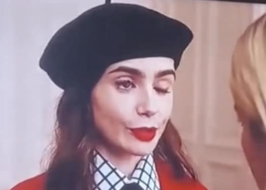 What's Wrong With Lily Collins Eye Twitch Emily in Paris