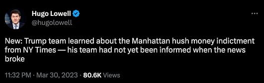 Donald Trump Indictment