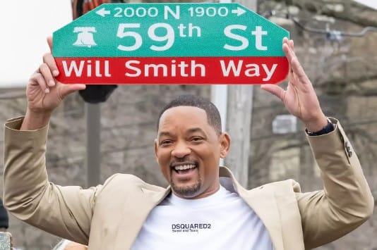 Will Smith Honored with 'Will Smith Way' in West Philadelphia