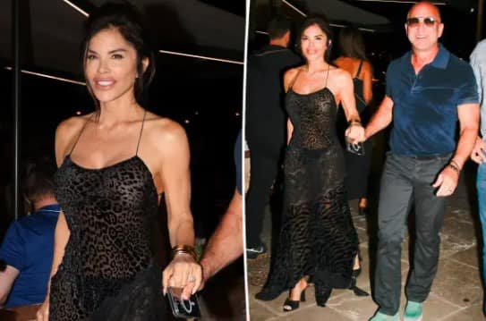 Lauren Sánchez Stuns in Sheer Look on St. Tropez Date