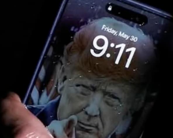 Trump Phone Screen Leaked Controversy