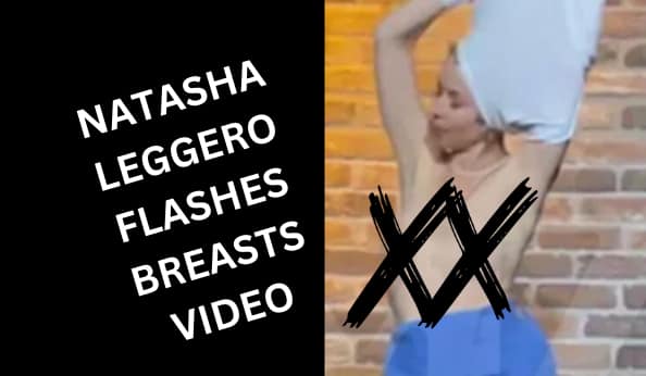 Natasha Leggero Video Flashes Breasts Exposed