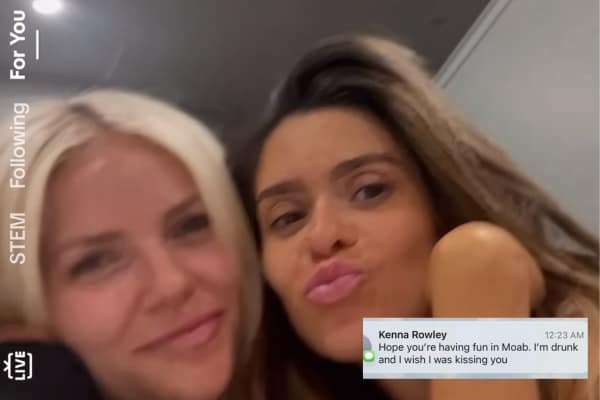 who did Taylor Frankie Paul swing with