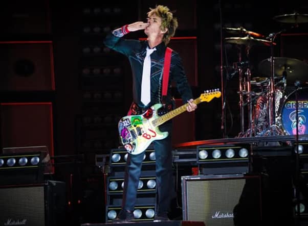 Green Day Headlines Coachella, Gets Political, and Starts a Fire