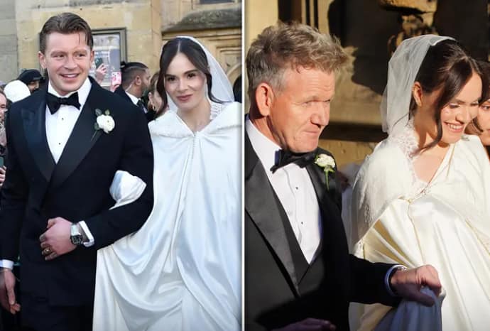 Gordon Ramsay’s Daughter Holly Marries Olympian Adam Peaty