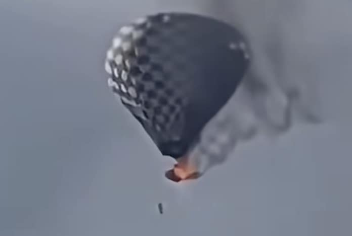 Hot Air Balloon Fire Video Man Falls What Happened Explained