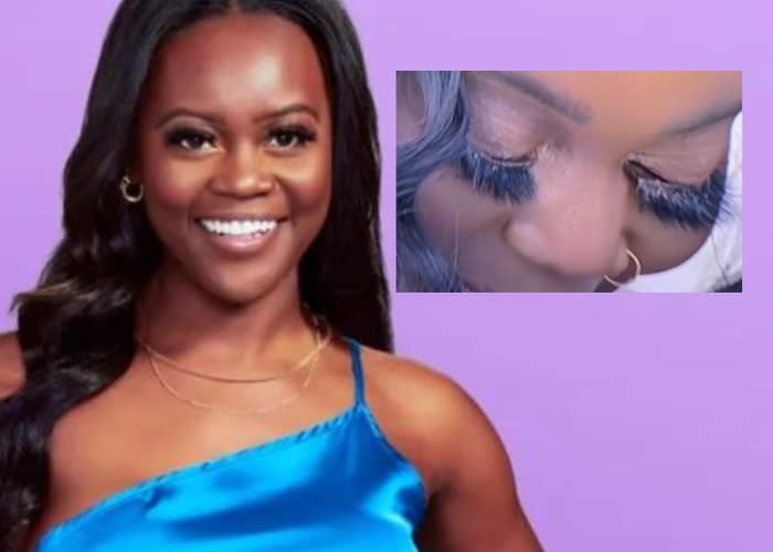 AD Love is Blind Eyelashes Wedding Disaster