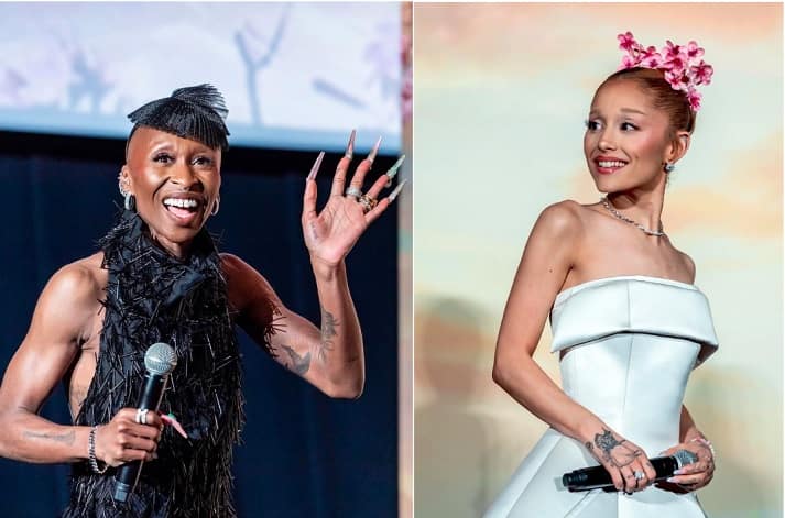 Erivo & Grande Shine at 'Wicked' Tokyo Premiere