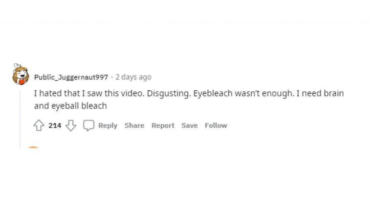 trout Lady video reddit