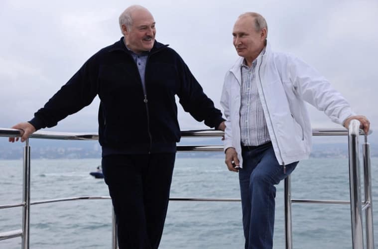Lukashenko and Putin