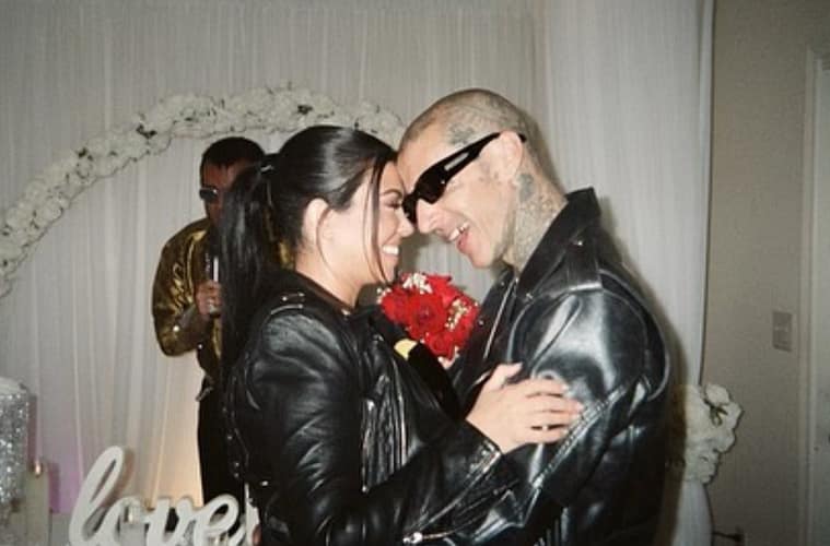 Kourtney and Travis Vegas