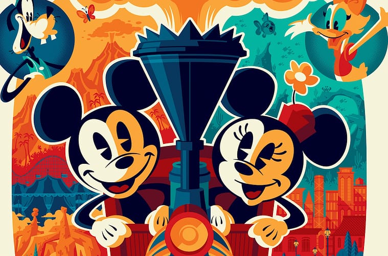 Mickey & Minnie’s Runaway Railway at Disneyland Park