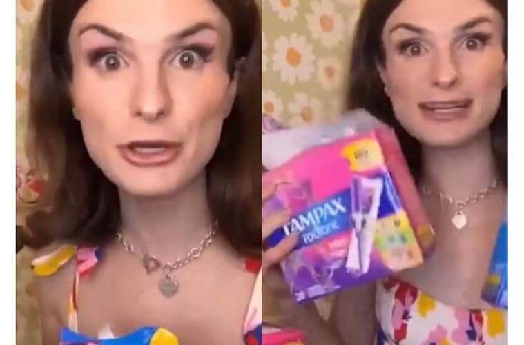 Dylan Mulvaney Tampax