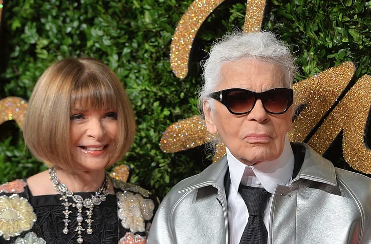 karl lagerfeld anna wintour