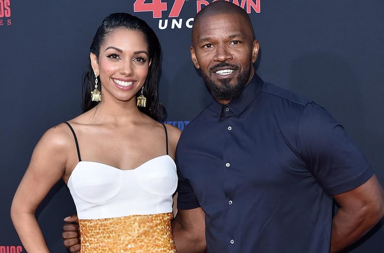Jamie Foxx and Corinne Foxx