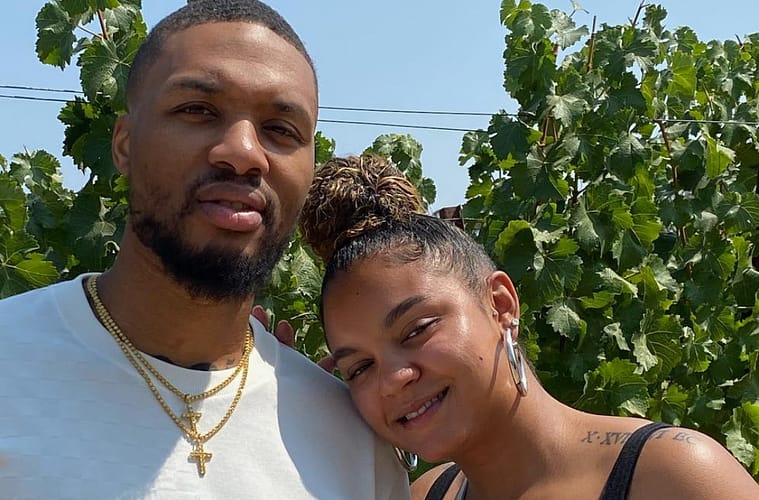 damian lillard and kay'la hanson