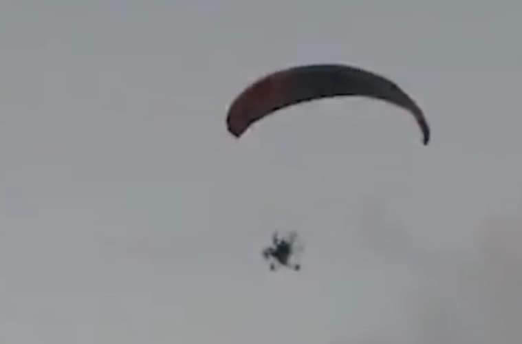 hamas paraglider