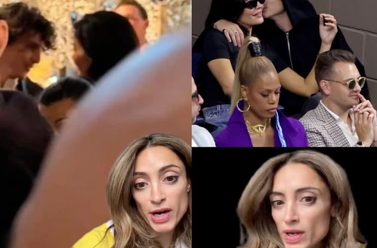 Was Timothee Chalamet at the Kardashian Christmas party?