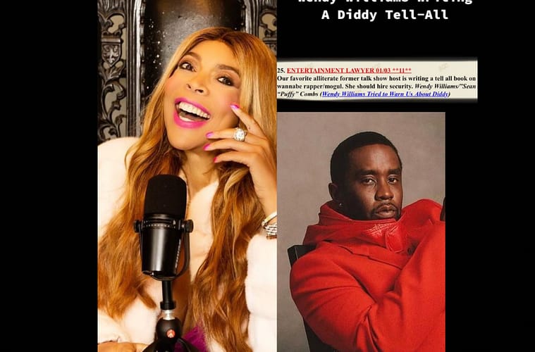 Wendy Williams Writing Diddy Tell All Book Allegedly