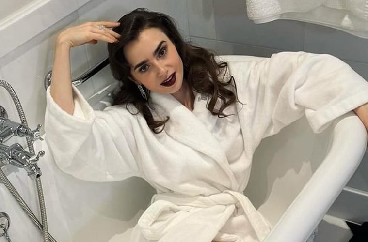 Lily Collins Eugenio Franceschini Spark Romance Rumors