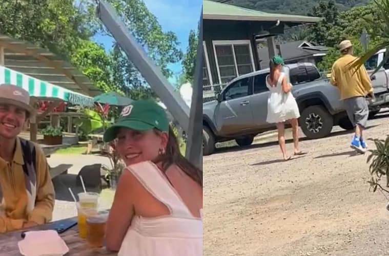Hailey and Justin Bieber Hawaii
