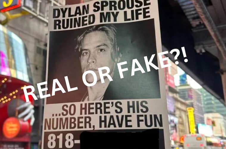 Dylan Sprouse Ruined My Life Phone Number Exposed Allegedly