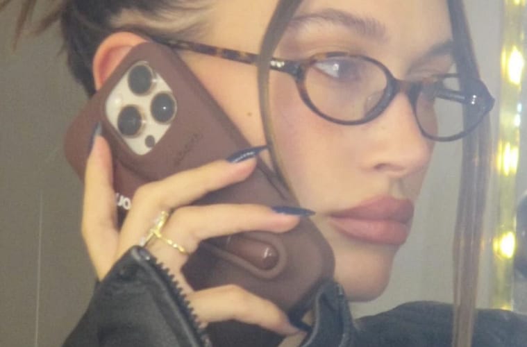 Hailey Bieber Rhode Brown Phone Case For Fall