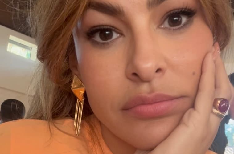 Eva Mendes Gets Emotional About Motherhood and Parenting