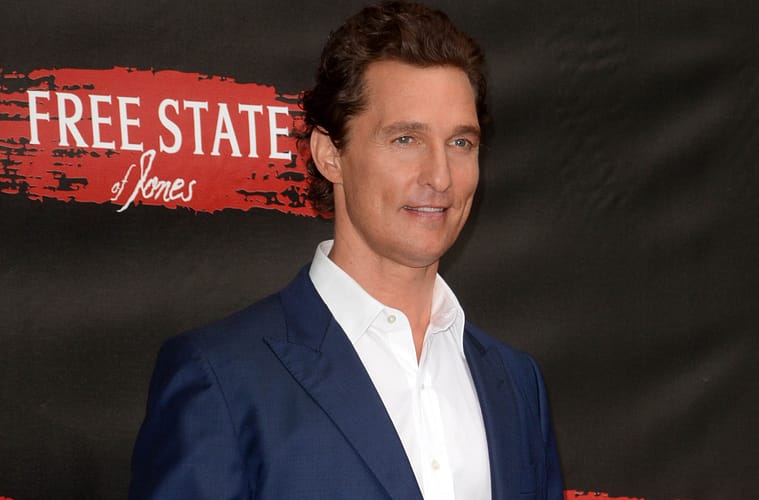 Matthew McConaughey to Launch Weekly Newsletter "Lyrics of Livin'" Starting January 3