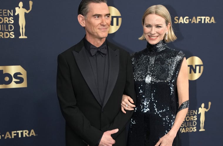 Naomi Watts Finds "More Romance" in Billy Crudup's Grey Pubic Hair Confession