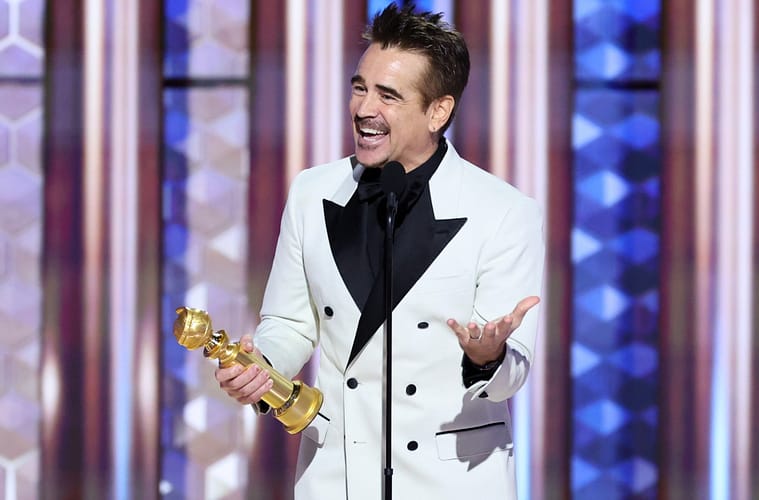 Colin Farrell Wins Golden Globe for The Penguin, Pledges to Use Prosthetics for Future Roles